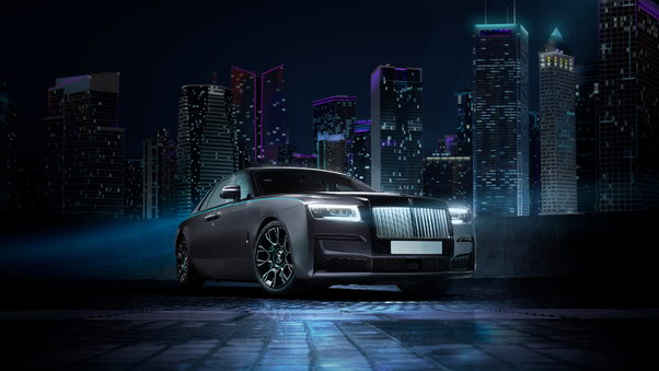 Rolls Royce Black Badge Ghost 5k Wallpaper