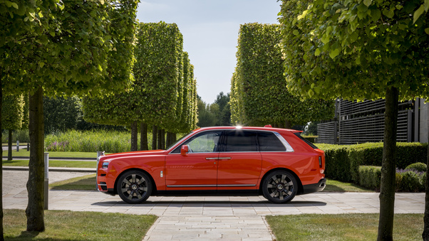 Rolls Royce Cullinan Fux Orange 2019 5k Wallpaper