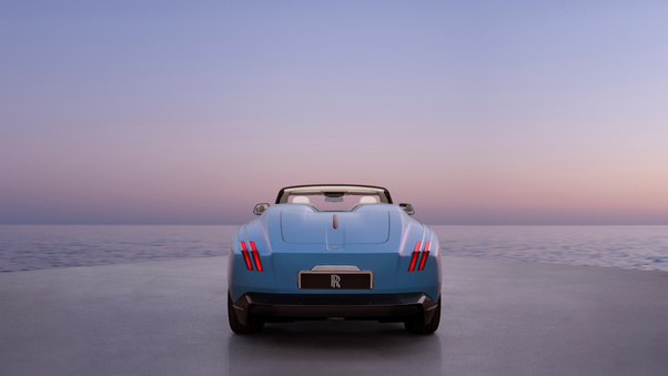Rolls Royce Project Nightingale 2026 Rear View (2048x1152) Resolution Wallpaper