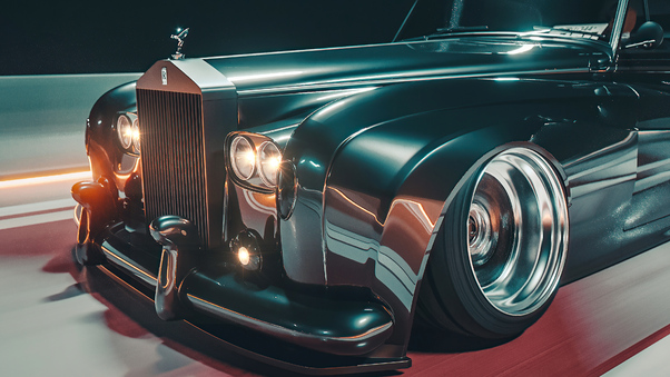 Rolls Royce Vintage M25 4k Wallpaper