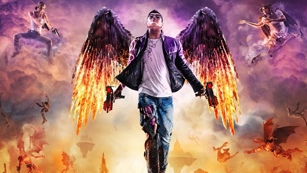 Saints Row Gat Out Of Hell Wallpaper