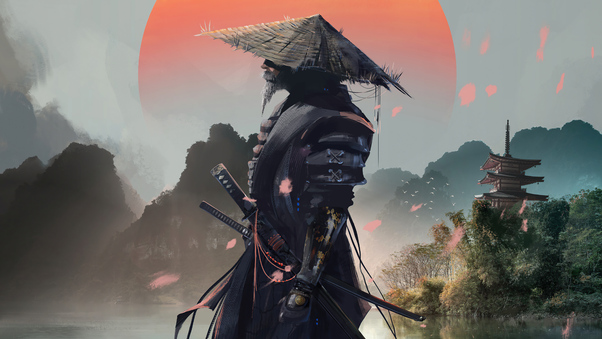 Samurai After Day 5k Wallpaper