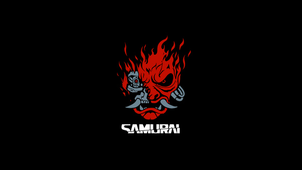 Samurai Cyberpunk Minimal Dark 8k Wallpaper,HD Games Wallpapers,4k ...