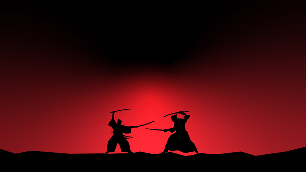 Samurai Fight Wallpaper