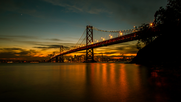 San Francisco Bay Bridge 5k Wallpaper
