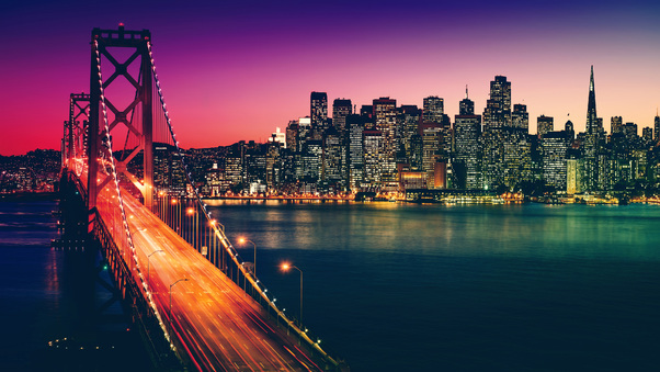 San Francisco California Cityscape 4k Wallpaper