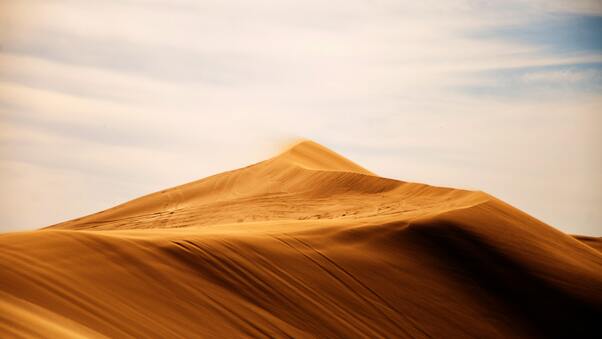 Sand Dunes Landscape 4k Wallpaper