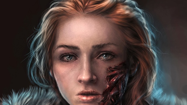 Sansa Stark Art Wallpaper