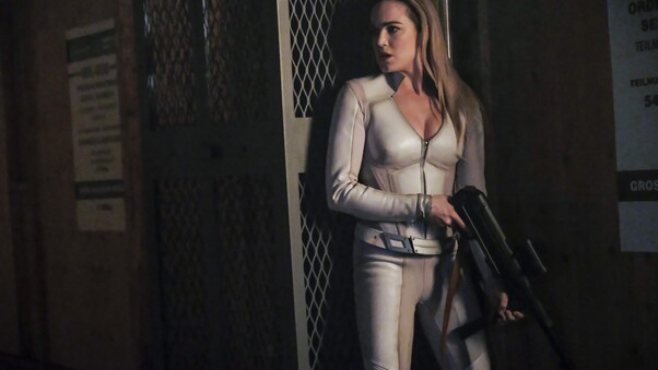 Sara Lance In Arrow Season 6 Wallpaper