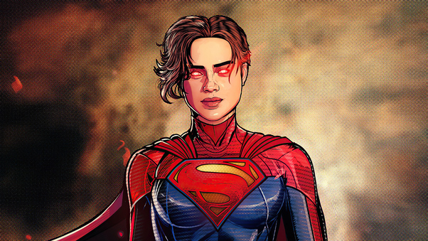 Sasha Calle Supergirl Short Hair Wallpaper