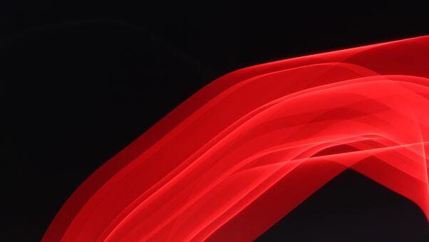 Scarlet Abstraction Red 5k Wallpaper