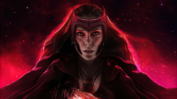 Scarlet Witch 2020 Artwork Wallpaper