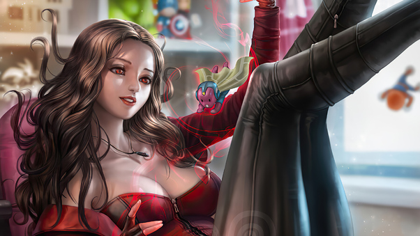 Scarlet Witch Power 2020 Wallpaper