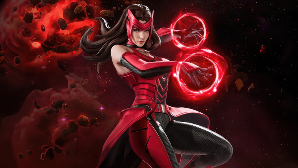 Scarlet Witch Thor Marvel Super War Wallpaper