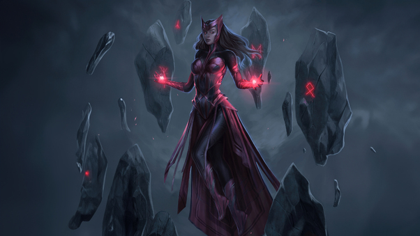 Scarlet Witch Woven Realities Wallpaper