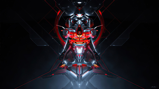 Scifi Concept Cyberpunk Machine 4k Wallpaper