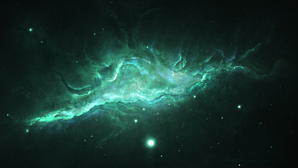 Scifi Nebula Wallpaper
