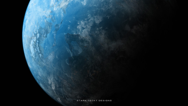 Scifi Planet 5k Wallpaper