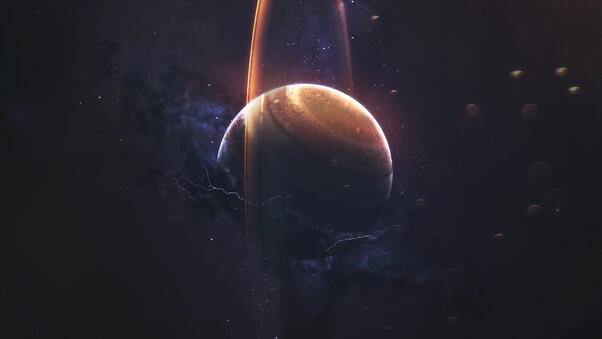 Scifi Planet Space Wallpaper