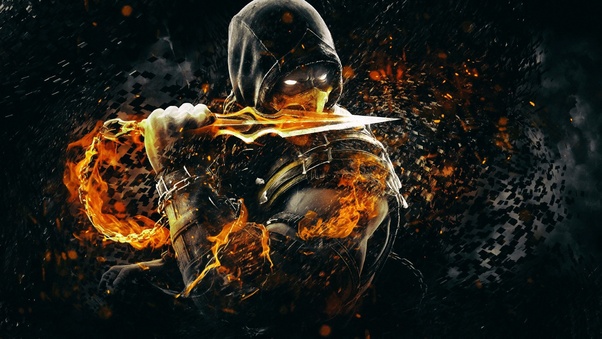 Scorpion Mortal Kombat Video Game Wallpaper