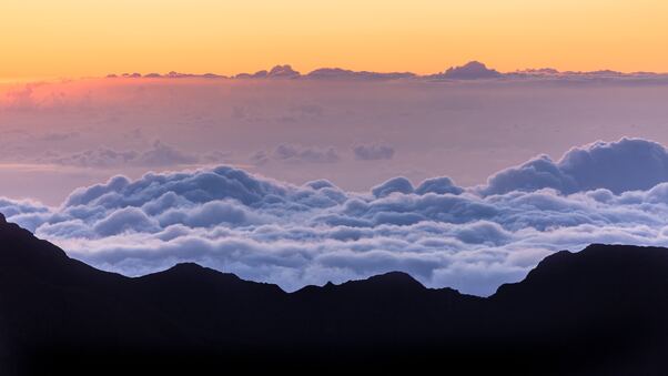 Sea Of Clouds Mountains 5k Wallpaper