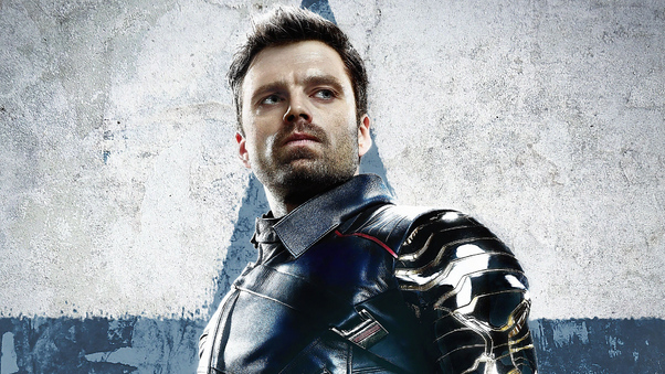 Sebastian Stan As Bucky Barnes In The Falcon And The Winter Soldier 4k Wallpaper
