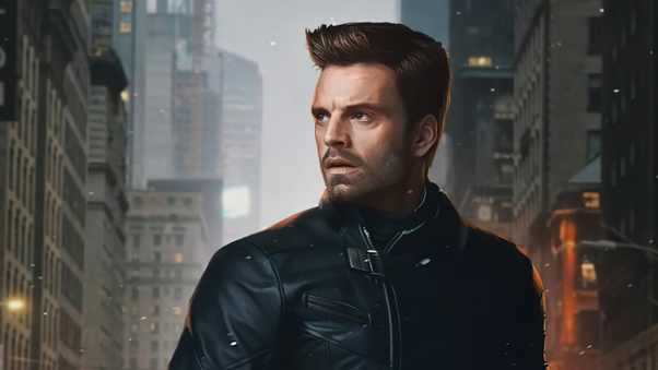 Sebastian Stan From The Falcon And Winter Soldier Wallpaper