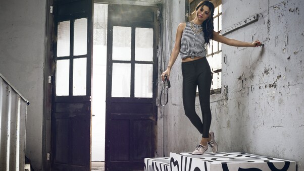 Selena Gomez Adidas Neo Summer Photoshoot 8k Wallpaper