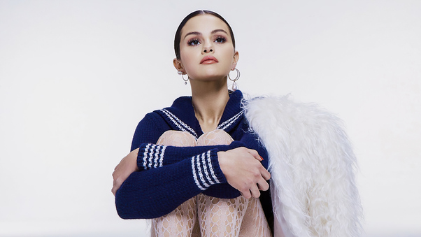 Selena Gomez CR Fashion Book Photoshoot 4k Wallpaper