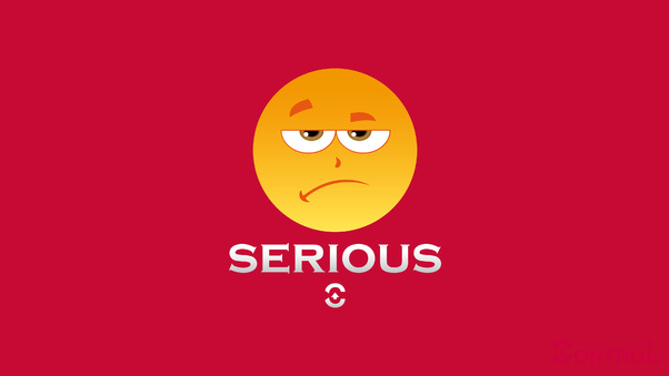Serious Emotion Icon 4k Wallpaper