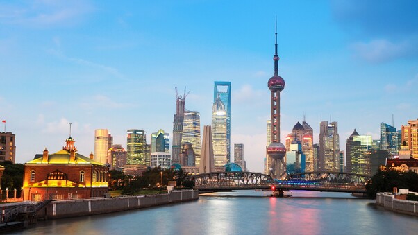 Shanghai Cityscape Wallpaper
