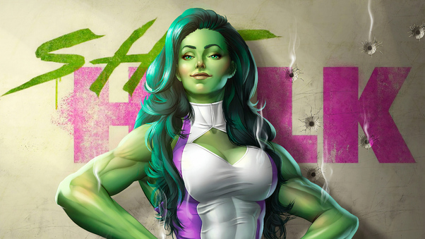 She Hulk 4k Wallpaper