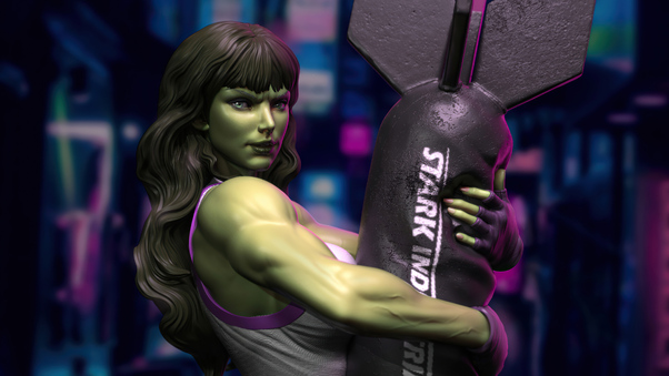 She Hulk 4k Artwork Wallpaper