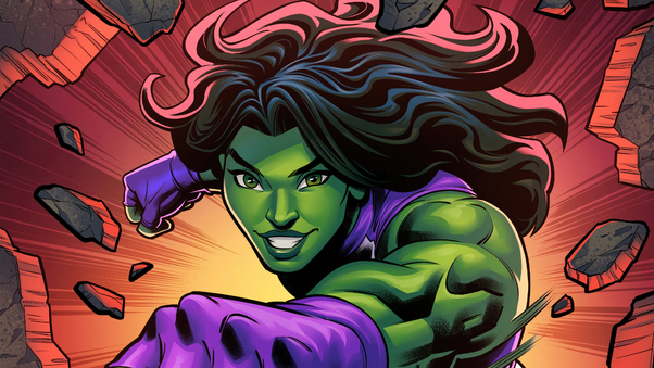 She Hulk Comic 5k Wallpaper