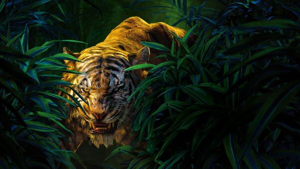 Shere Khan The Jungle Book Movie Wallpaper