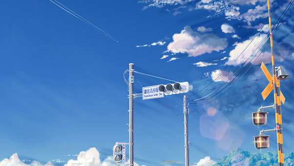 Shinkai Makoto Anime 4k Wallpaper