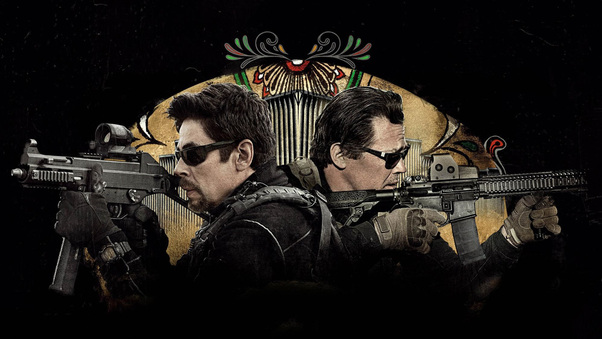 Sicario Day Of The Soldado Chinese Poster Wallpaper