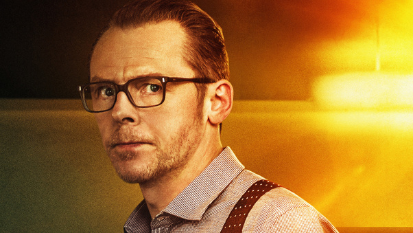 Simon Pegg As Benji Dunn In Mission Impossible Fallout Movie Wallpaper