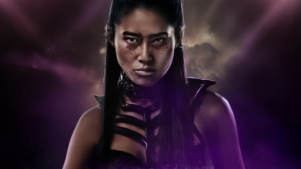 Sindel In Mortal Kombat 2 Movie (2560x1024) Resolution Wallpaper