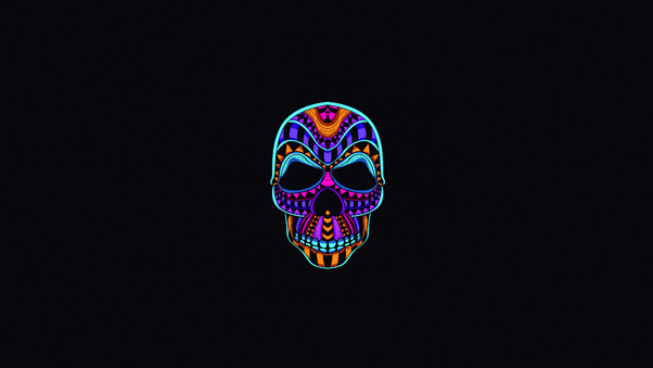 Skull Dark Minimal 4k, HD Movies, 4k Wallpapers, Images, Backgrounds,  Photos and Pictures