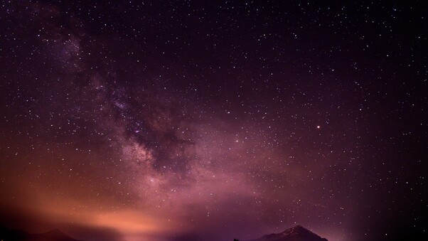 Sky Full Of Stars Long Exposure Galaxy 5k Wallpaper