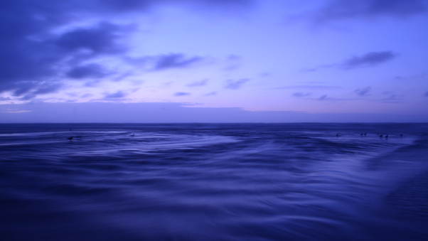 Slik Blue Tone Water Ocean 4k Wallpaper