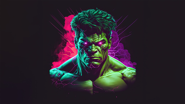 Smasher Hulk Minimal 5k Wallpaper