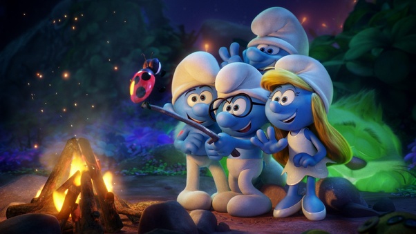 Smurfs The Lost Village 2017 Movie Hd Wallpaper