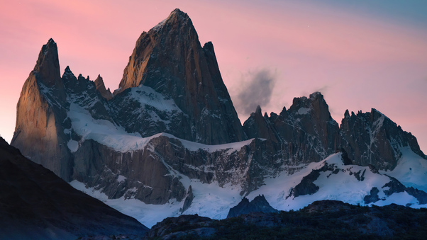 Snow Mountain Argentine Santa Cruz 4k Wallpaper