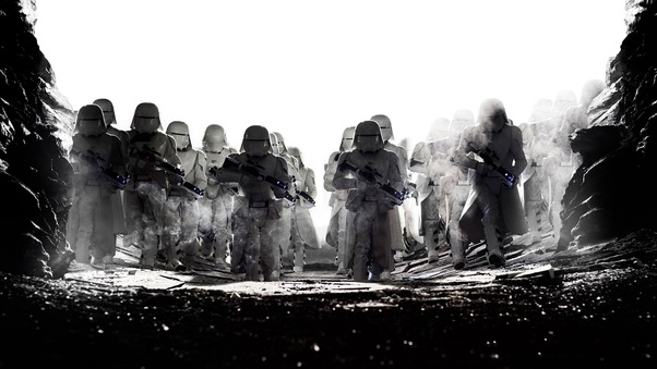 Snowtroopers Star Wars The Last Jedi Wallpaper