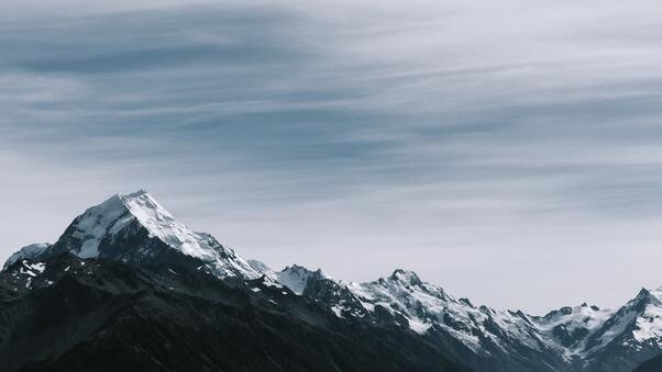 Snowy Rocky Mountains Wallpaper