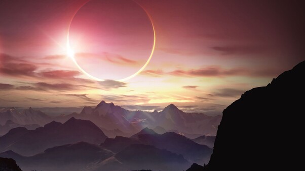 Solar Eclipse Wallpaper