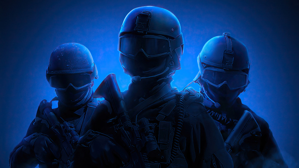 Soldiers With Guns 4k Wallpaper