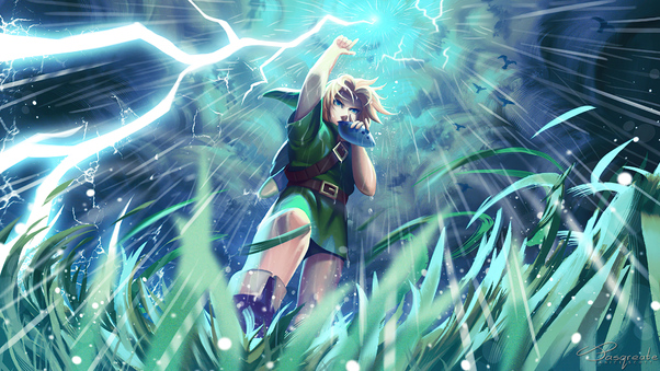 Song Of Storms The Legend Of Zelda 4k Wallpaper